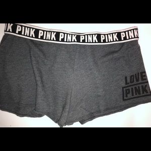 PINK comfy boxer shorts